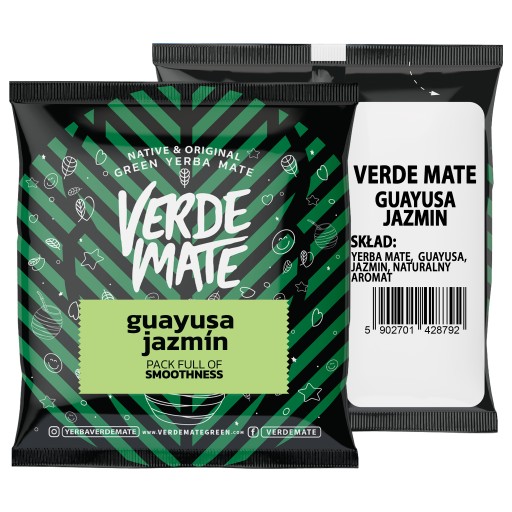 Yerba Verde Mate Green Guayusa Jazmín 50g vzorka