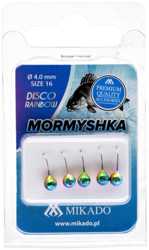 MIKADO MORMYSHKA DISCO RAINBOW 3MM 1 KUS