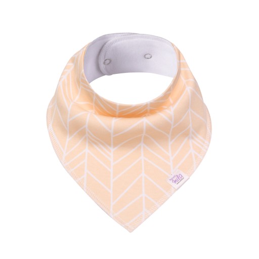 Podbradník 100% bavlna Podbradník Bavlnený šál BROSKYŇA 30-35 cm