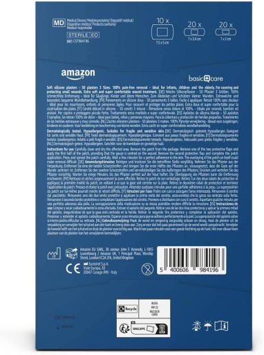 AMAZON CARE SILIKÓNOVÁ NÁPRAVA SET 50 ks
