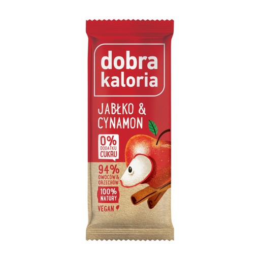 JABLKO ŠKORICA tyčinka 35g DOBRÉ KALÓRIE