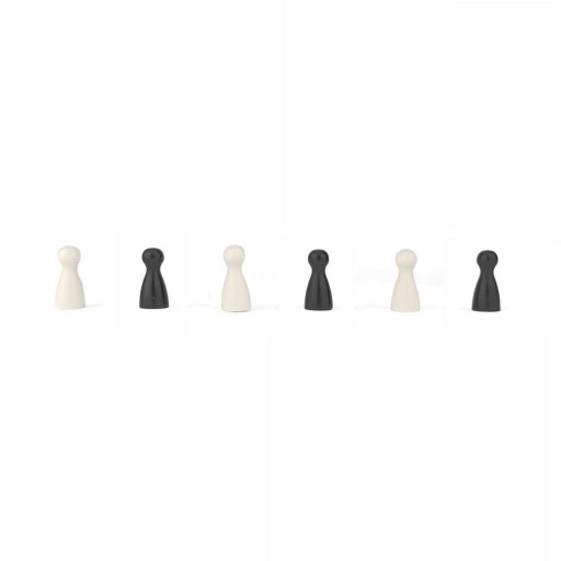 Bowlingové neodýmové magnety LEVIATAN, čierno-biele