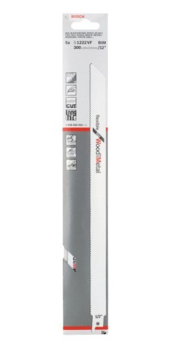 BOSCH S1222VF pílový list do šavle 300mm