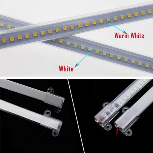 LED pás 50cm biely STUDENÝ/NEUTRÁLNY, napájanie 230V, bez napájacieho zdroja