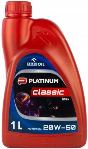 ORLEN Oil PLATINUM CLASSIC LIFE+ 20W50 1L olej