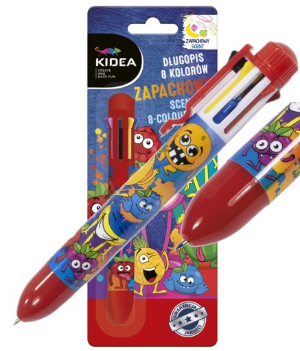 Kidea Pen 8 Colors Scented 8v1 Multicolor Kidea D8ZKA