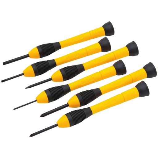 STANLEY Presné skrutkovače 66-052 BM 6 ks.