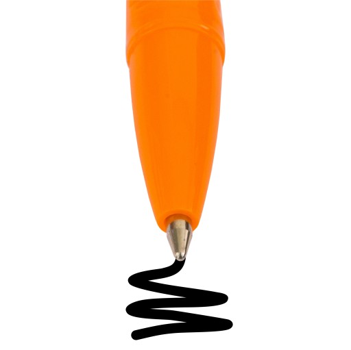Tribase Orange guľôčkové pero do školy 0,7 mm čierne