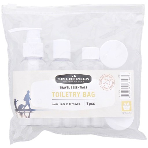 Cestovné nádobky Spielbergen na kozmetiku, 7 ks.