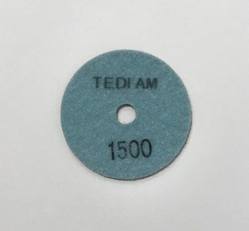 Leštiaci kotúč Leštiaci kotúč na suchý zips na kameninu 75 mm #1500 TEDIAM