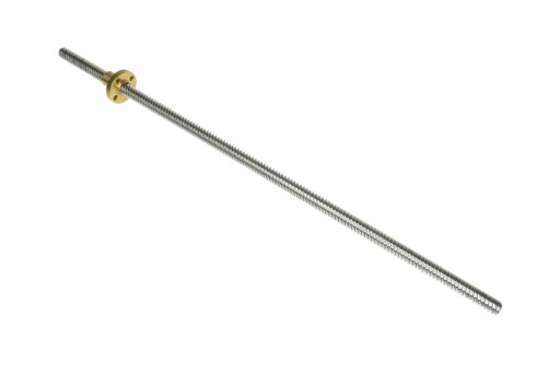 SKRUTKA TRAPÉZOVÁ T8 8MM + MATICA 250MM 304 oceľ