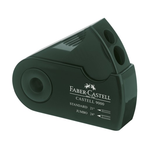 Umelecké dvojité orezávatko - Faber-Castell - zelené