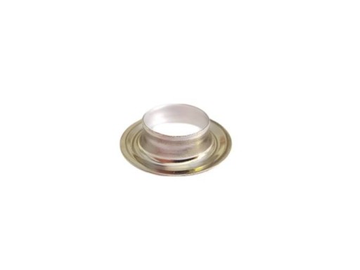 Krajčírske očko, priemer 15mm, strieborné, 10 ks