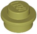 LEGO 1X1 ROUND OLIV Č. 4073 - 4 KS