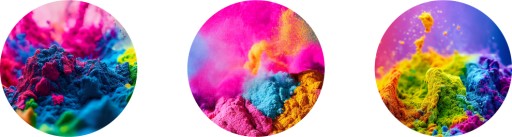 Holi Splash powder Festival of Colors Green ECO
