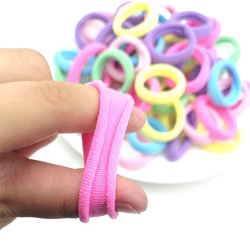 12x MINI VLASOVÉ GUMOVÉ REBRIŠKY FARBA MALÉ FROTÉ BEZ KĹBOV PONY VRÁTOK