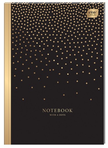 BRULION NOTEBOOK A5 64 strán s bodkami MIX