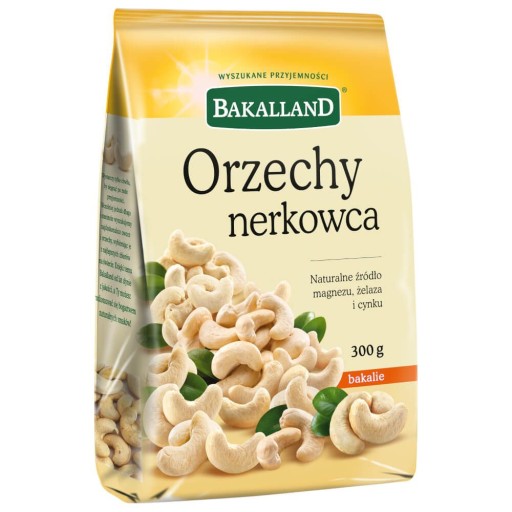 BAKALLAND KEŠU ORECHY KEŠU 300G
