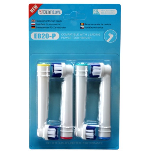 4x hlavica zubnej kefky Oral-b