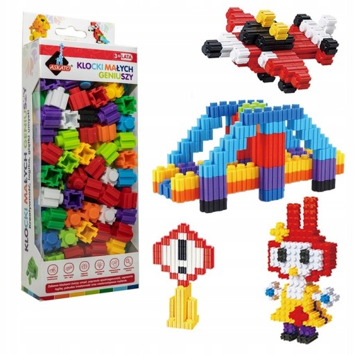 Little Genius Bricks 118420 Priestorová konštrukcia 160 prvkov