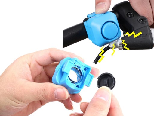 BIKE ZVONEK ELEKTRONICKÝ HLASITÝ BIKE HORN 130 dB