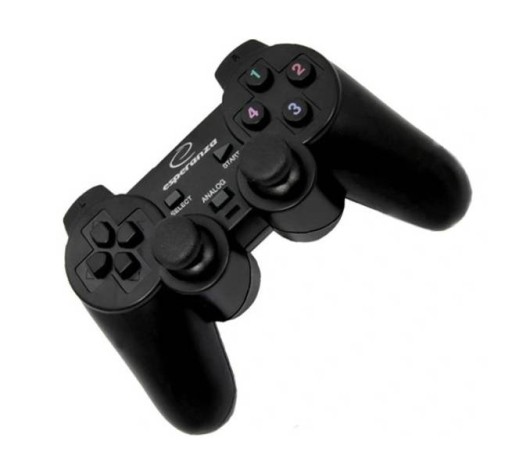 GAMEPAD KÁBLOVÁ GAMING PODLOŽKA PRE PC POČÍTAČ PS3 USB + VIBRÁCIE