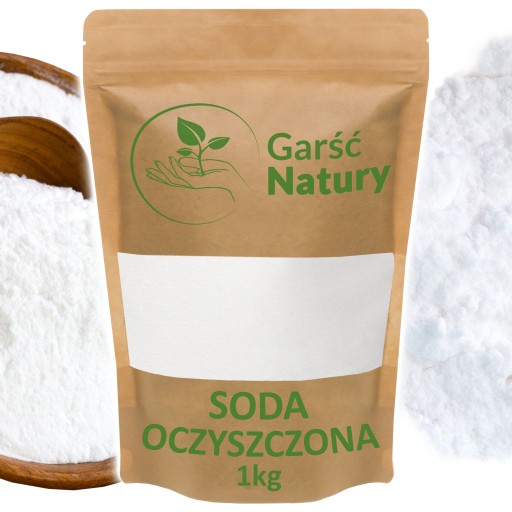 Sóda bikarbóna Potravinová 1000 g BURUBIČINÁT SODNÝ na pranie čistý 1 kg
