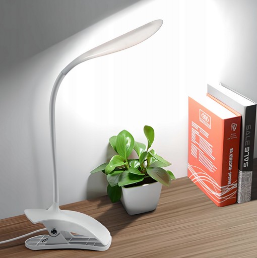 LAMPA DO ŠKOLY DOTYKOVÉ LED STOJATÉ S KLIPOVOU LAMPOU
