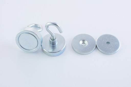 Magnetický držiak s podložkou a 25mm háčikom