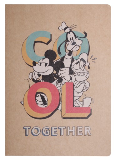 LINEKOVANÝ NOTEBOOK A5 DISNEY KRAFT BENIAMIN 60 MICKEY