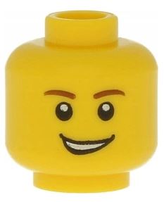 LEGO 3626cpb0405 figúrky HEAD HEAD NOVÉ (1g)