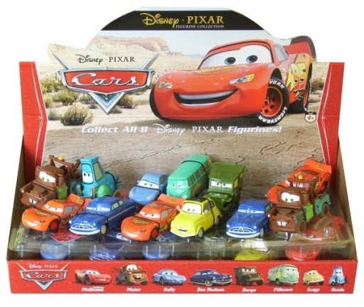 AUTÁ MINI VOZIDLÁ AUTÁ SALLY CARRERA DISNEY CARS