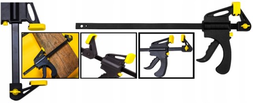 TEPLOVÁ SVORKA AUTOMATICKÁ JEDNORUČNÁ SVORKA ROZTAŽOVAČA 150x60mm