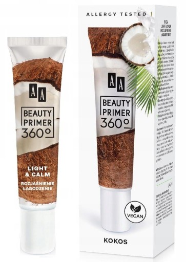 AA ROZjasňujúca báza pod make-up S KOKOSOM
