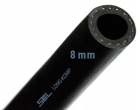 PNEUMATICKÁ GUMOVÁ HADICA PRE KOMPRESOR KOMPRESOR 8 MM 20 BAR
