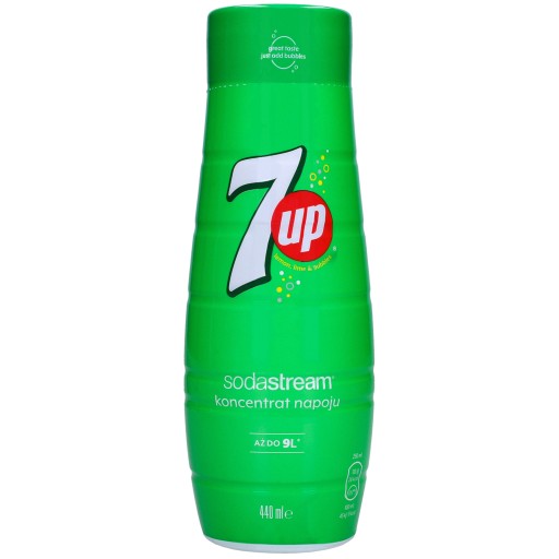 Sodastream sirupový koncentrát do vody karbonizátor 7up 440ml ochutený džúsový nápoj