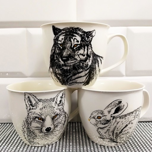 40000 AMBITION TIGER HRNEK TIGER PORCELÁN 550ML