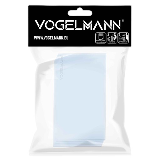 Vogelmann Ochranné PVC sklo 50x100mm (5ks)