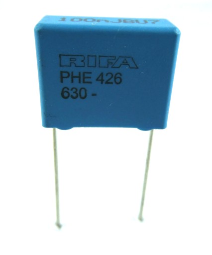 Fólia RIFA 100nF 0,1uf 5% 630V DC 25ks