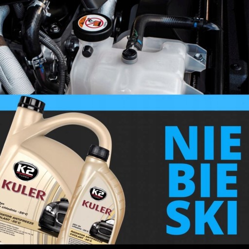 K2 KULER -35° MODRÁ 1L TEPLOVÁ KVAPALINA RADIÁTOROV