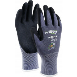 OCHRANNÉ RUKAVICE STALCO POLYESTER S-LATEX H VEĽKOSŤ 9