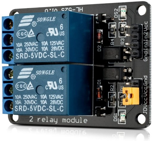 2-KANÁLOVÝ RELÉOVÝ MODUL 5V AVR 10A KOMPATIBILNÝ S ARDUINO