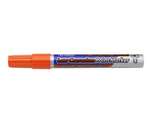 ARTLINE ORANŽOVÝ POPISOVAČ, NÍZKA KORÓZIA