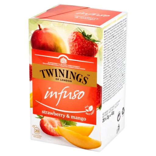 Twinings Infuso Jahodový mangový čaj 20 kusov