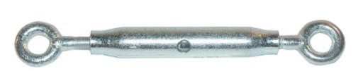 Napínač, plná matica oko-oko, pozinkovaný, M6 147806GG