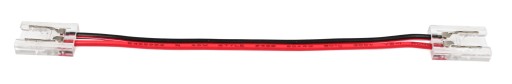 KONEKTOR PRE LED COB PRÚžky 8mm, obojstranný, ZÁPADKA NA PRIPOJENIE DVOCH PÁSKOV