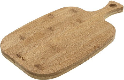 BAMBUSOVÁ DOSKA NA KRAJENIE S RÚČKOU 33x18,5