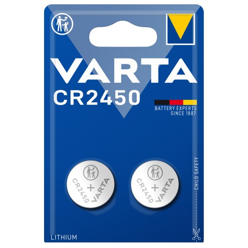 VARTA CR2450 3V lítiová batéria 2 ks
