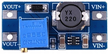DC jednosmerný zvyšovací menič MT3608 4-28V 2A FV