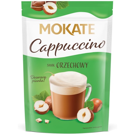 Mokate Cappucino s orieškovou príchuťou 110g
